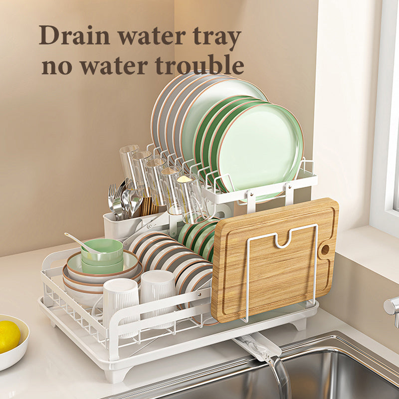 Collapsible All - in - One Kitchen Dish Rack