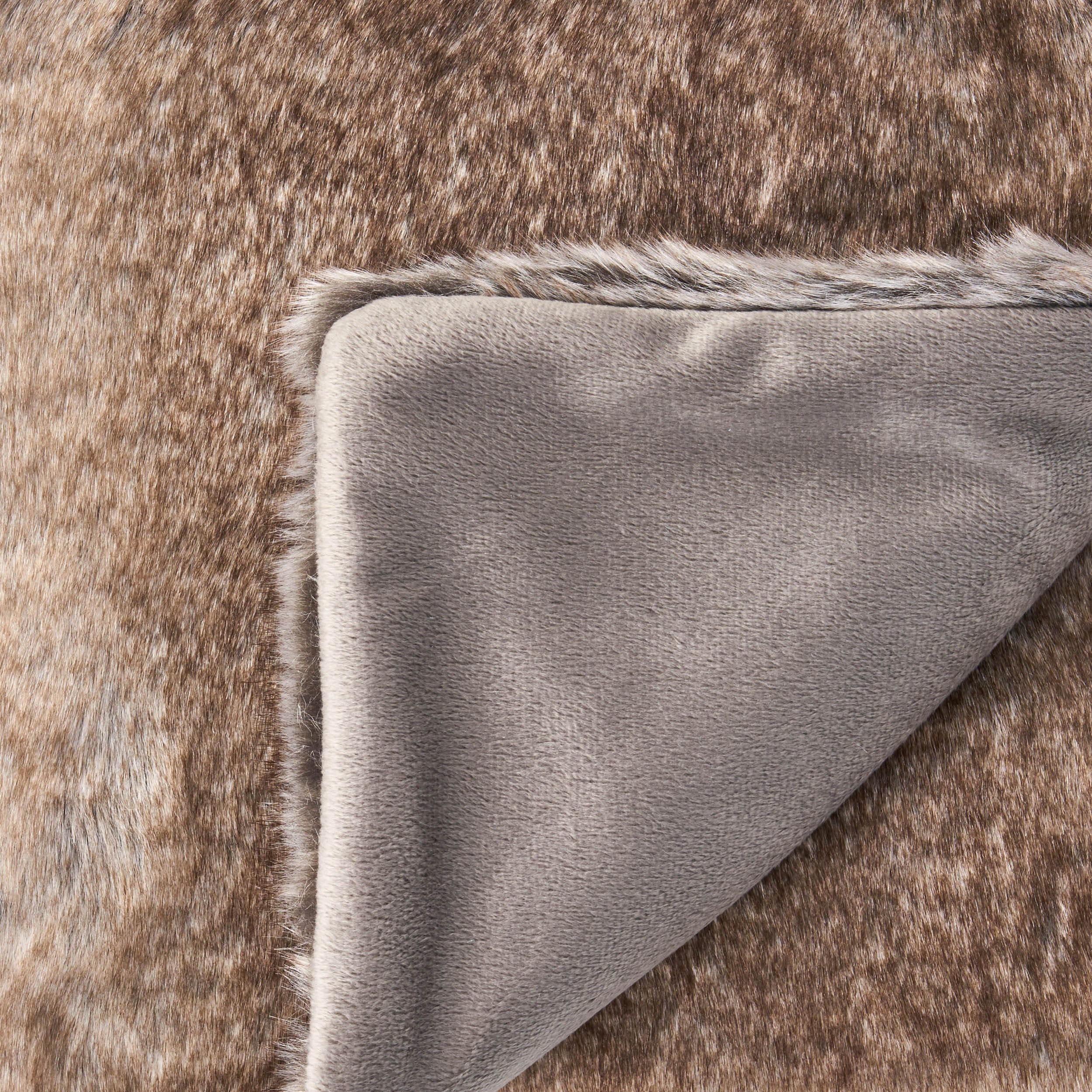Luxury 50"x60" Faux Fur Throw Blanket for Home Decor